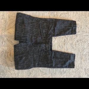 Gap black and white dress pants